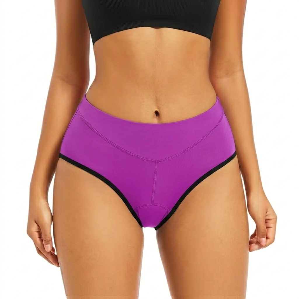 Dames Fiets Ondergoed met Padding – 4D Gel Zeem, Ademend