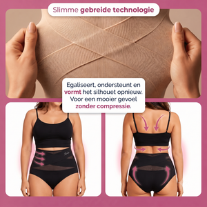 Janet Corrigerende Slip met Hoge Taille en Buikcontrole | 1 + 1 GRATIS!