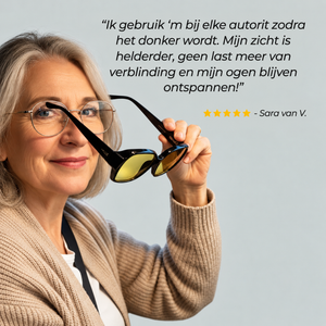NaviGlass Reisbril – Helder Zicht & Veilig Rijden in het Donker