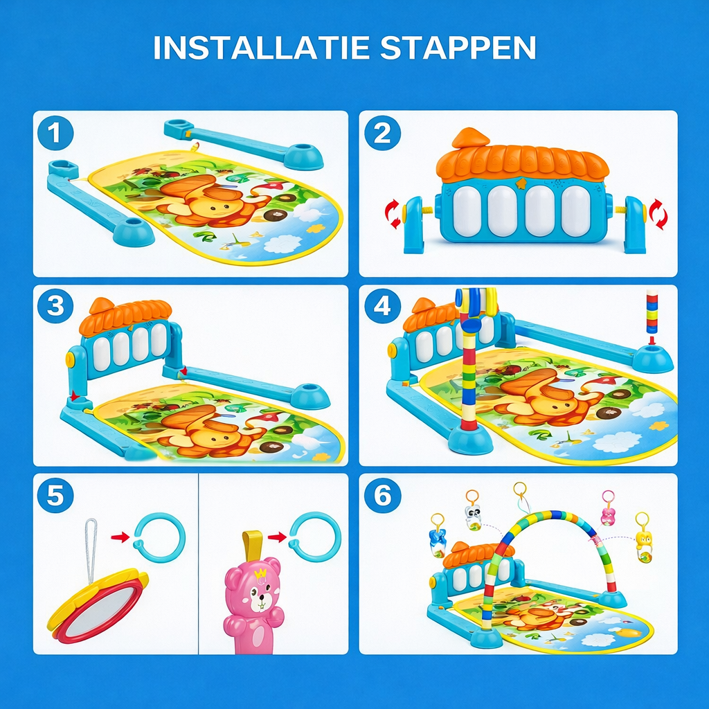 PlayTot Baby Activiteitenkleed met Speelboog