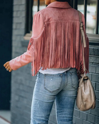 Kelly Tassel Jacket | Geef je outfit wat extra's met dit trendy kwastenjasje