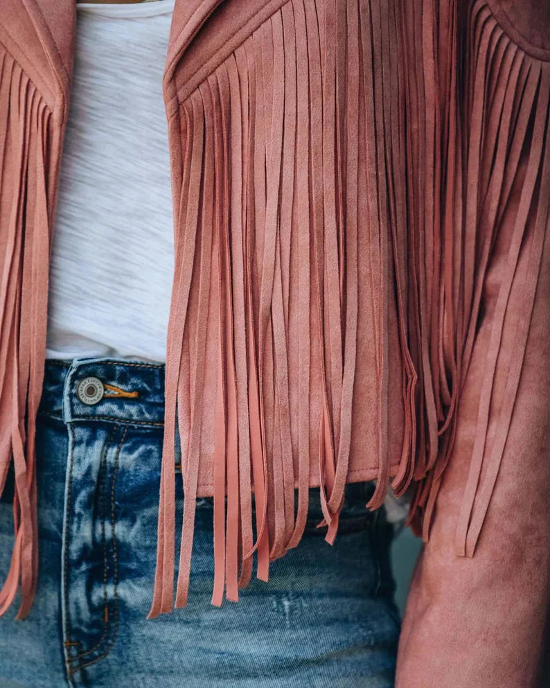 Kelly Tassel Jacket | Geef je outfit wat extra's met dit trendy kwastenjasje