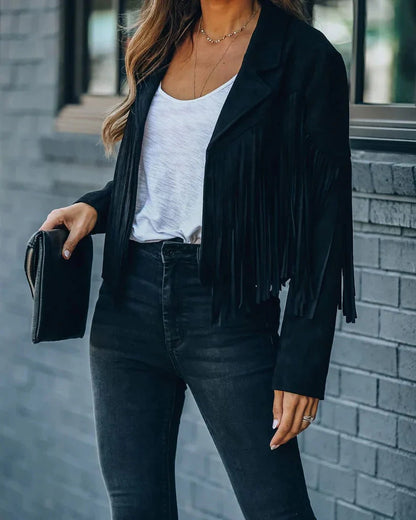 Kelly Tassel Jacket | Geef je outfit wat extra's met dit trendy kwastenjasje