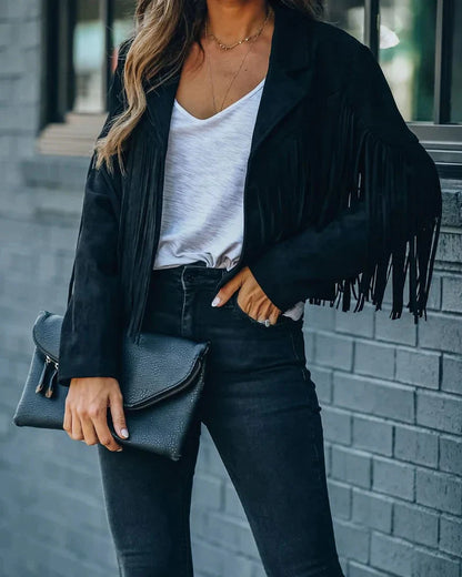Kelly Tassel Jacket | Geef je outfit wat extra's met dit trendy kwastenjasje