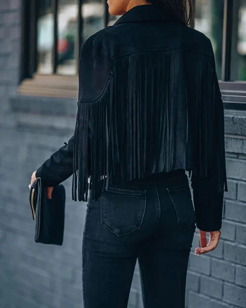 Kelly Tassel Jacket | Geef je outfit wat extra's met dit trendy kwastenjasje