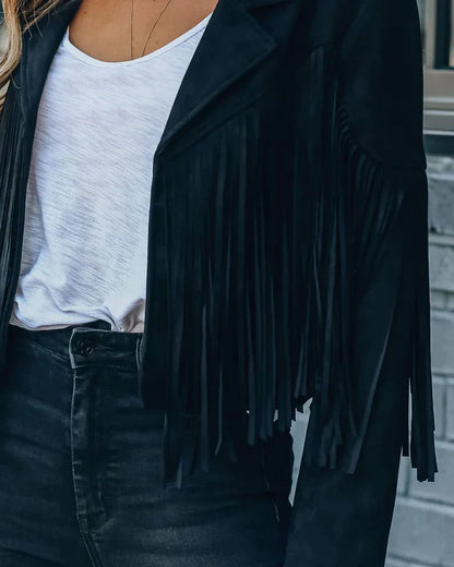 Kelly Tassel Jacket | Geef je outfit wat extra's met dit trendy kwastenjasje