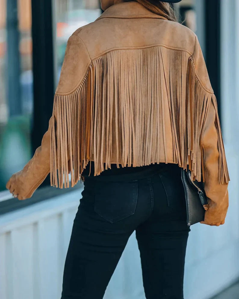 Kelly Tassel Jacket | Geef je outfit wat extra's met dit trendy kwastenjasje
