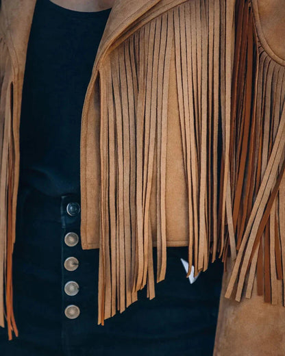 Kelly Tassel Jacket | Geef je outfit wat extra's met dit trendy kwastenjasje