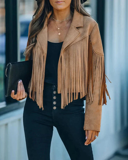 Kelly Tassel Jacket | Geef je outfit wat extra's met dit trendy kwastenjasje