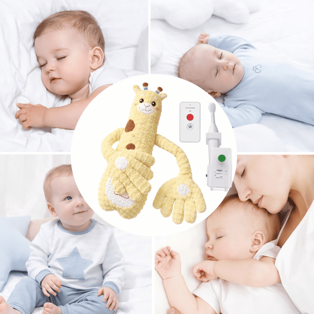 Snoozle Pluche Slaaphulp die Je Baby Zachtjes in Slaap Aait