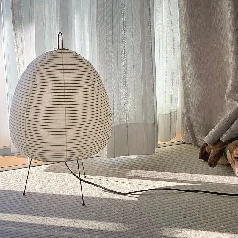 ZenGlow - Japanse rijstpapieren lamp voor stijlvolle interieurs