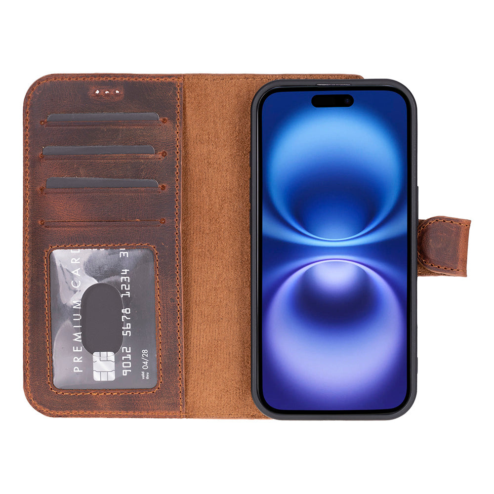 Sphirex Magische Case voor iPhone 17 met Afneembare Portemonneehoes
