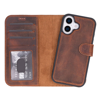 Sphirex Magische Case voor iPhone 17 met Afneembare Portemonneehoes