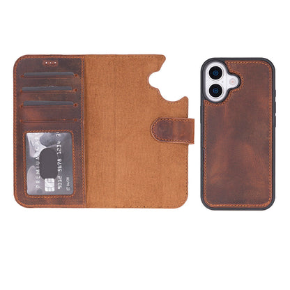Sphirex Magische Case voor iPhone 17 met Afneembare Portemonneehoes