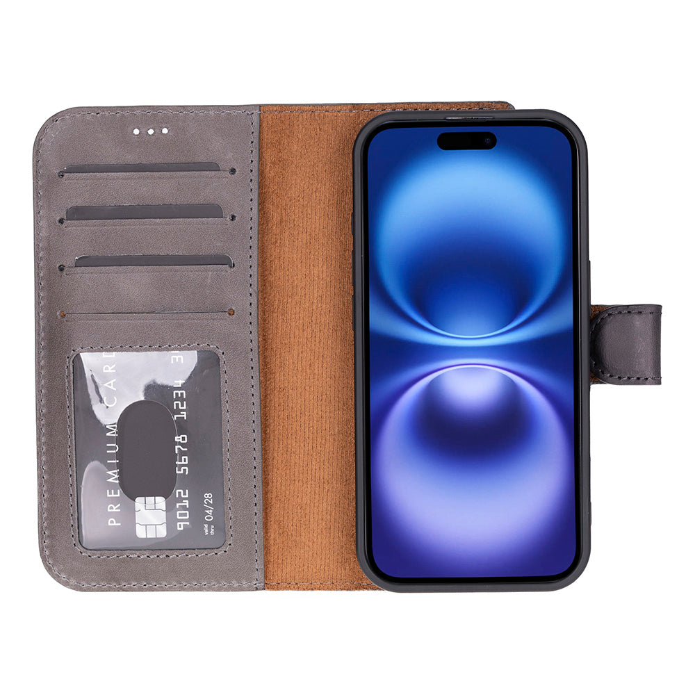 Sphirex Magische Case voor iPhone 17 met Afneembare Portemonneehoes