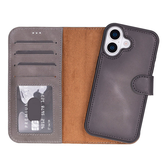 Sphirex Magische Case voor iPhone 17 met Afneembare Portemonneehoes