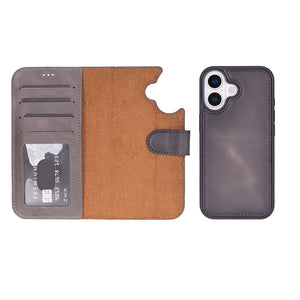Sphirex Magische Case voor iPhone 17 met Afneembare Portemonneehoes