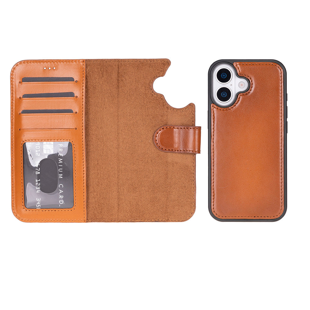 Sphirex Magische Case voor iPhone 17 met Afneembare Portemonneehoes