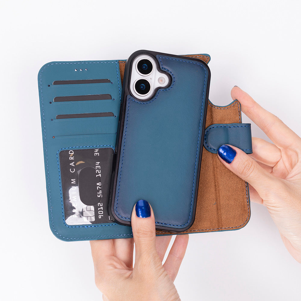 Sphirex Magische Case voor iPhone 17 met Afneembare Portemonneehoes