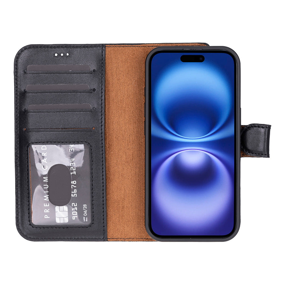 Sphirex Magische Case voor iPhone 17 met Afneembare Portemonneehoes