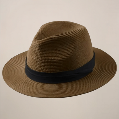 Dirk Heren Handgemaakt Panama Hoed - Geschikt voor Zomer, Met Artisanale Details
