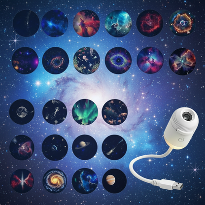 Lumispace LED Galaxy Lamp - Dimbaar & Magisch in de Slaapkamer