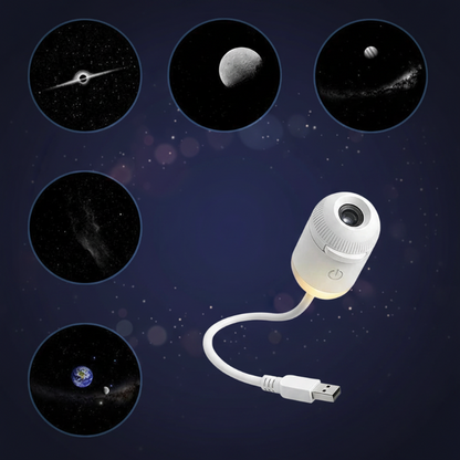 Lumispace LED Galaxy Lamp - Dimbaar & Magisch in de Slaapkamer