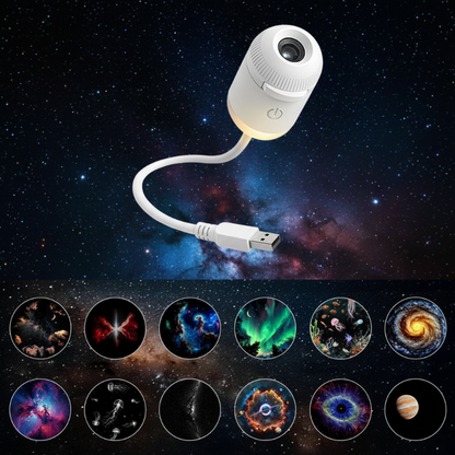 Lumispace LED Galaxy Lamp - Dimbaar & Magisch in de Slaapkamer