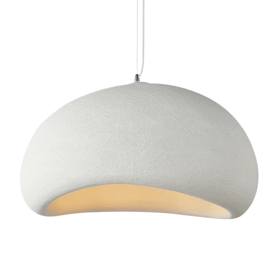 Moderne Wabi Hanglamp – Stijlvolle Hars Kroonluchter