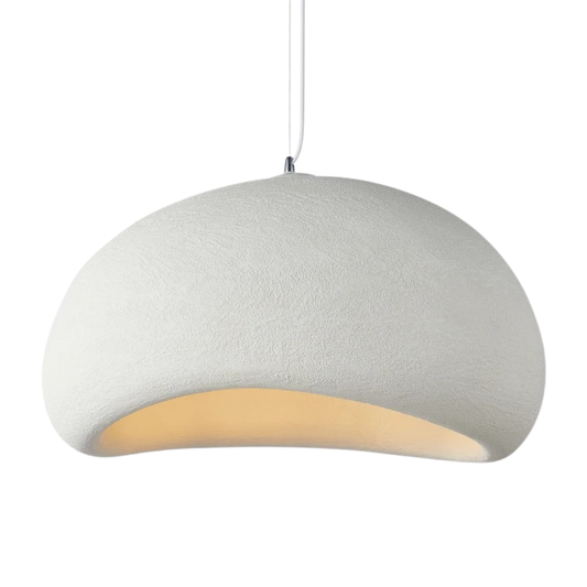 Moderne Wabi Hanglamp – Stijlvolle Hars Kroonluchter