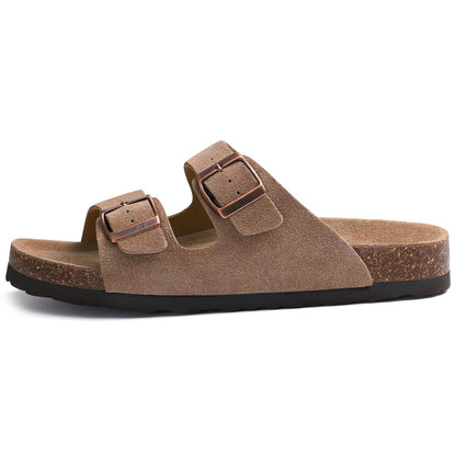 Tauviva Suède Comfortsandalen – Ergonomisch voetbed & verstelbare banden voor zomercomfort