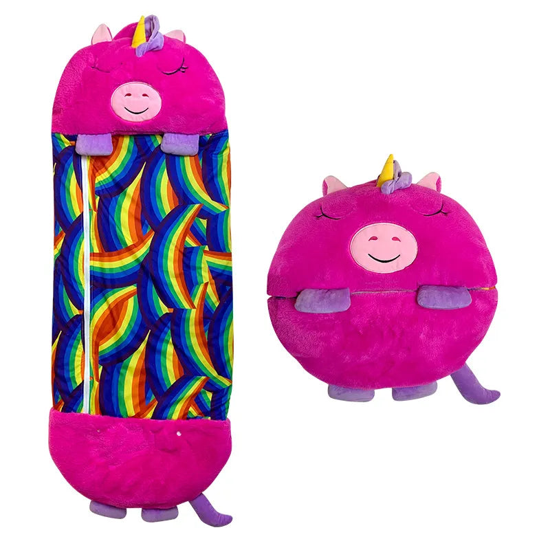 MAGICALCUDDLE - 2-in-1 slaapzak en knuffel voor zoete dromen en fantasierijk spelen