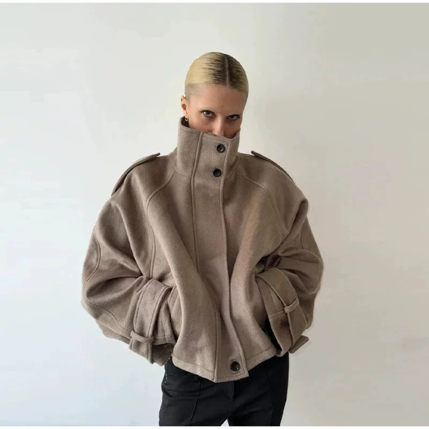 Beige / L