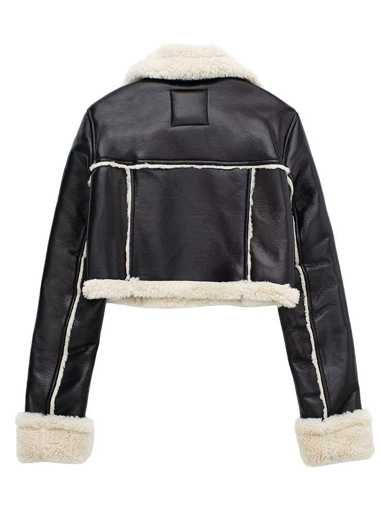 Annemiek Elegante Leren Jas