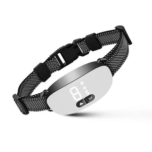 Schoko - Anti-blafhalsband met tril- en geluidssignalen