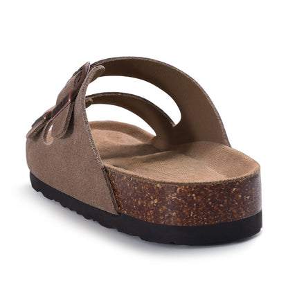 Tauviva Suède Comfortsandalen – Ergonomisch voetbed & verstelbare banden voor zomercomfort