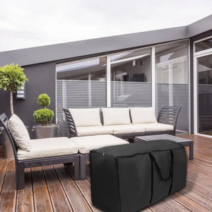 Waterdichte opbergtas voor tuinmeubelen - Heavy-Duty 210D Oxford stof - UV-bestendig en scheurvast Buitenhoes