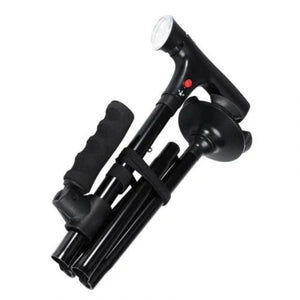 SmartWalk Wandelstok – Opvouwbaar met LED-verlichting