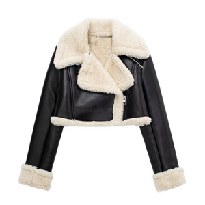 Annemiek Elegante Leren Jas