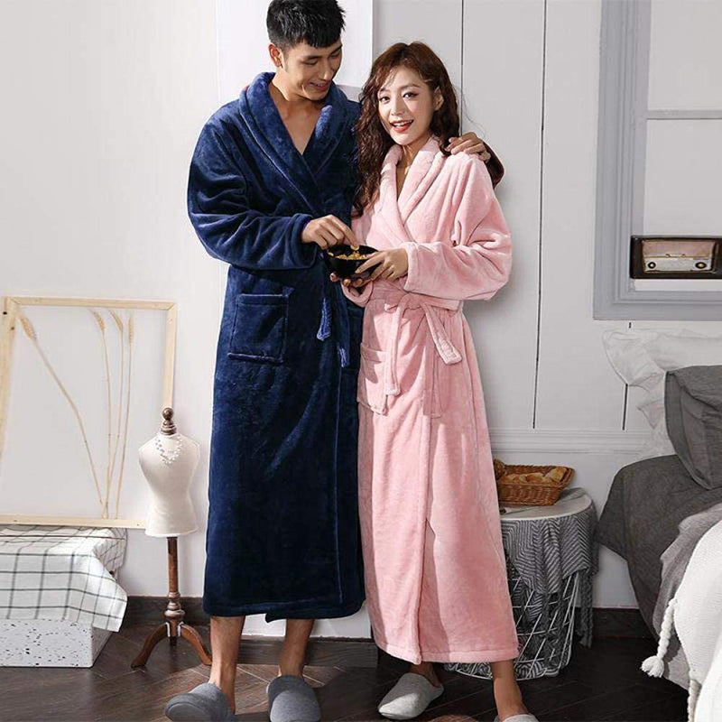 Winter Bathrobe - Zachte en gezellige badjas die u warm houdt tijdens de kille winter
