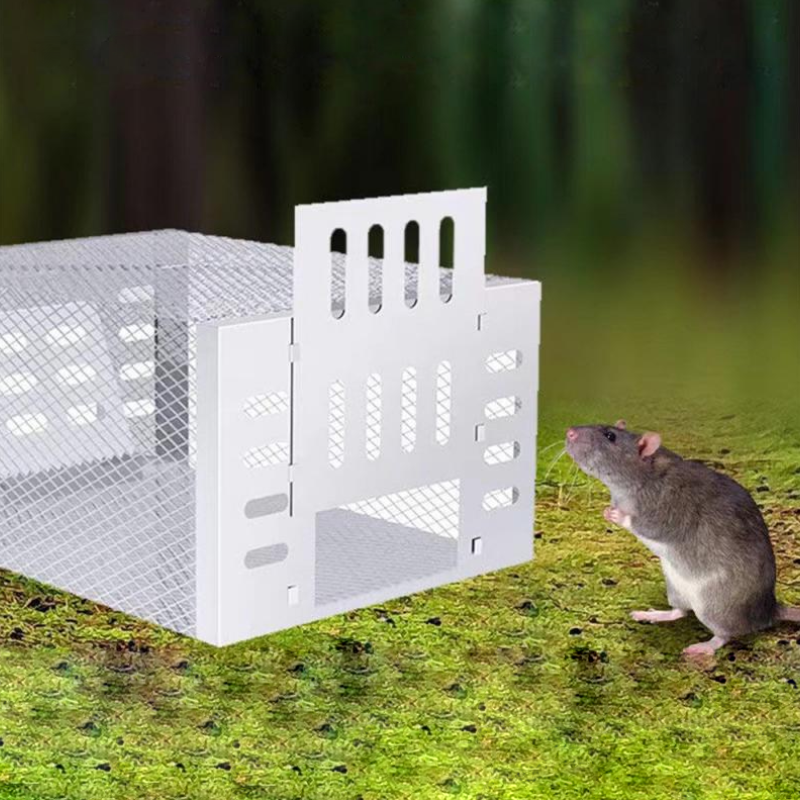 Humane muizenval voor veilige en efficiënte ongediertebestrijding - herbruikbaar ontwerp voor 10-15 muizenvallen