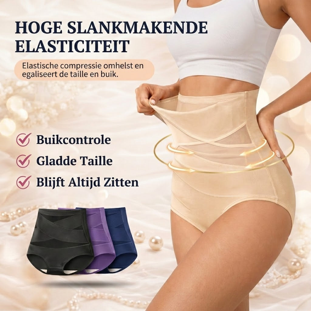 Janet Corrigerende Slip met Hoge Taille en Buikcontrole | 1 + 1 GRATIS!