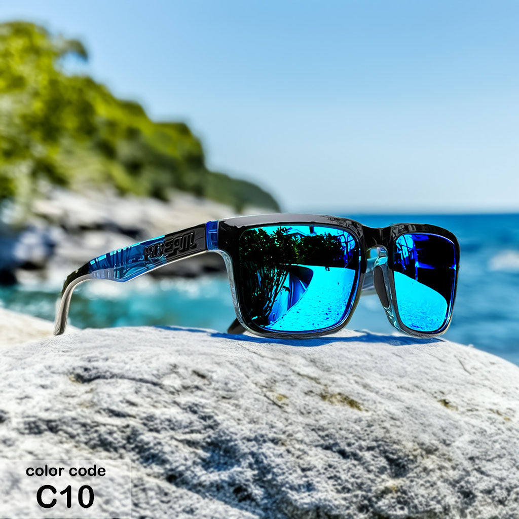 Gepolariseerde Unisex Zonnebril – UV400 Bescherming & Krasbestendige Coating – Anti-Schittering