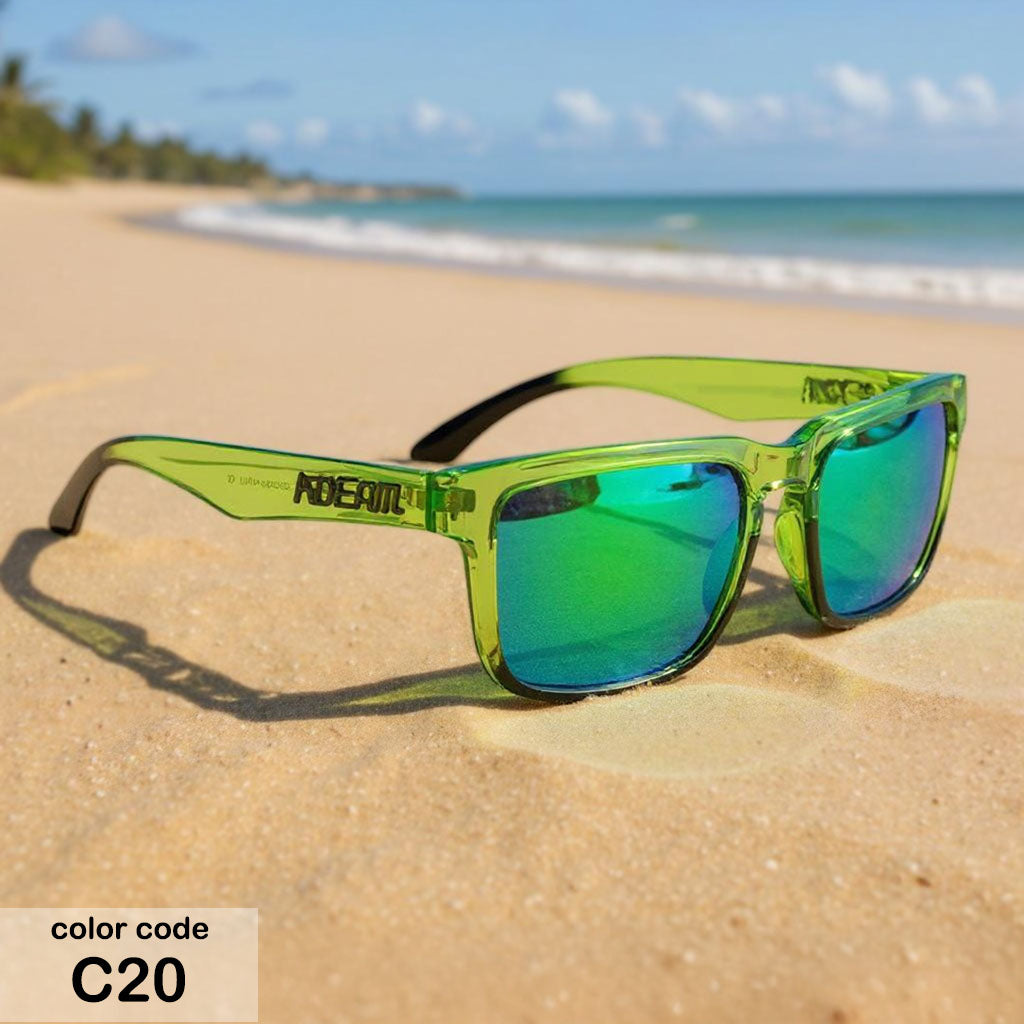 C20 - Groene Lens - Groen Montuur