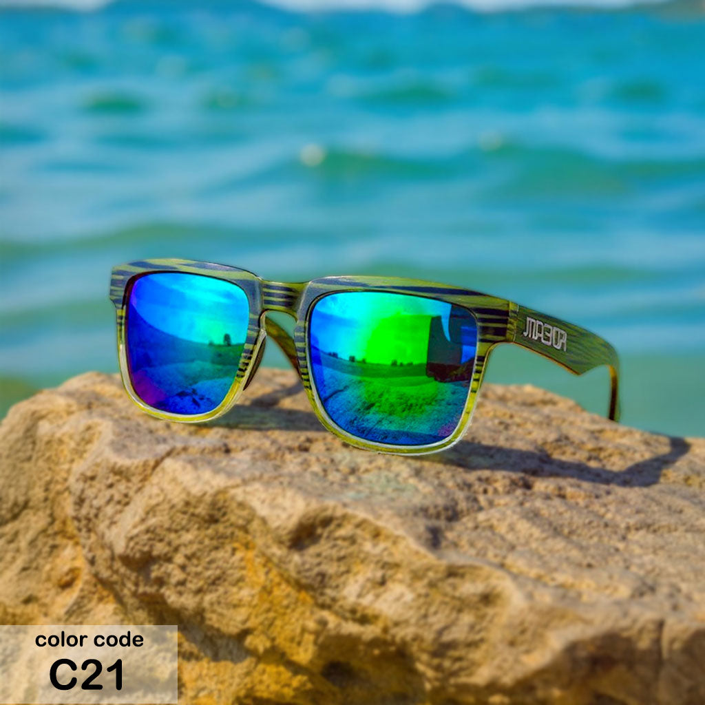 Gepolariseerde Unisex Zonnebril – UV400 Bescherming & Krasbestendige Coating – Anti-Schittering