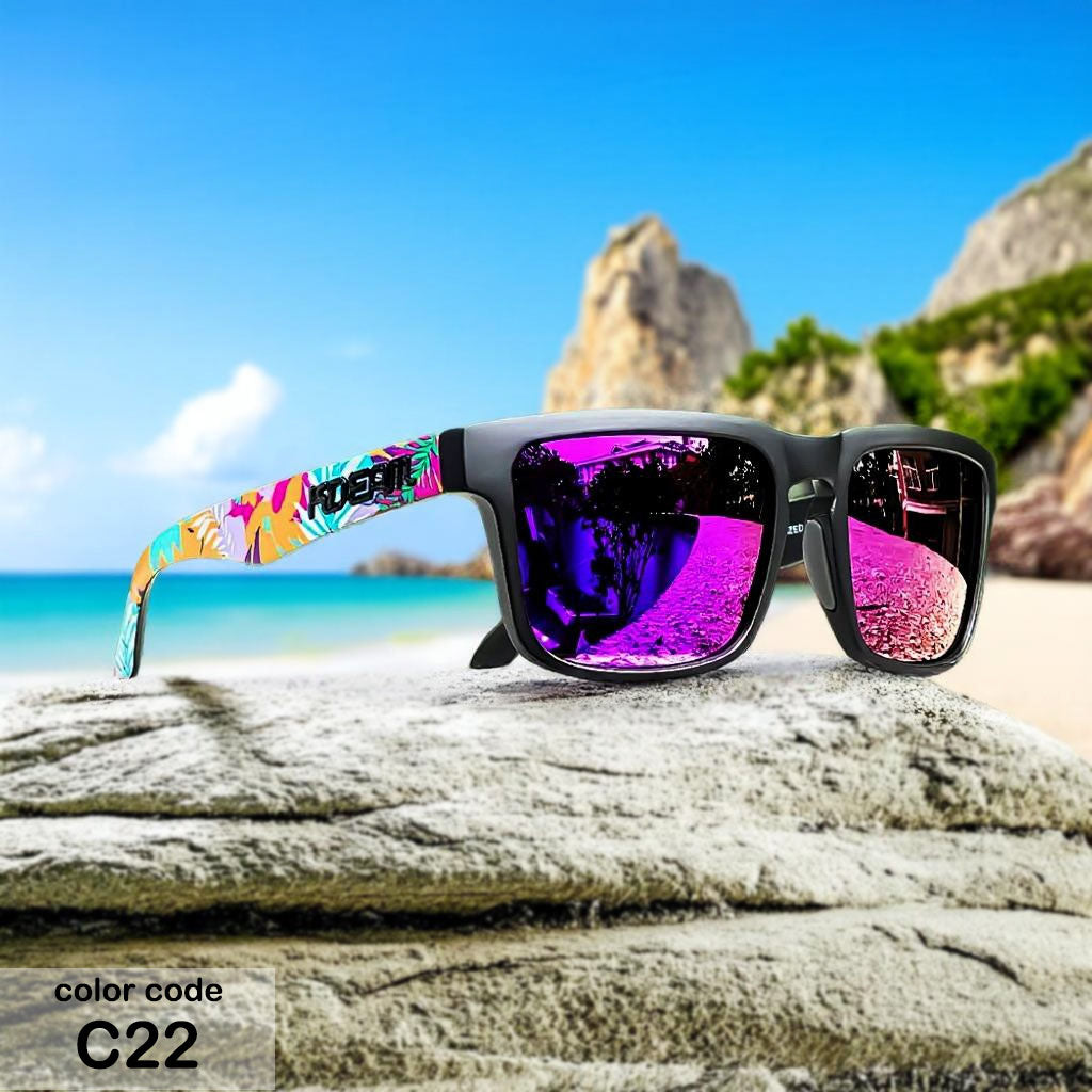 C22 - Paarse Lens - Graphic Montuur