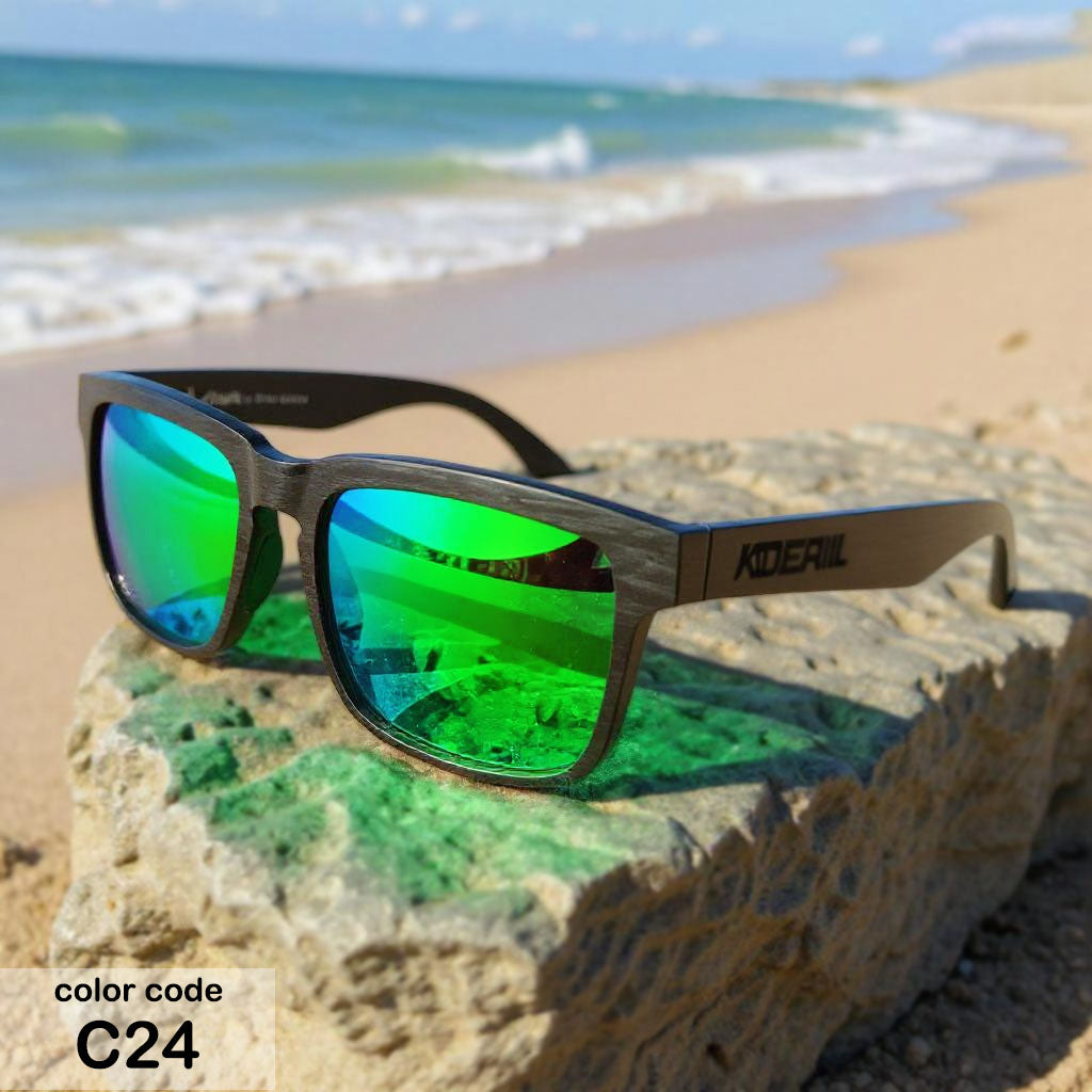 C24 - Groene Lens - Zwart Montuur V2.0