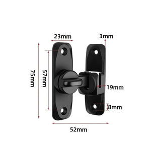 Alubolt Schuifgrendelslot van Aluminiumlegering voor Deuren