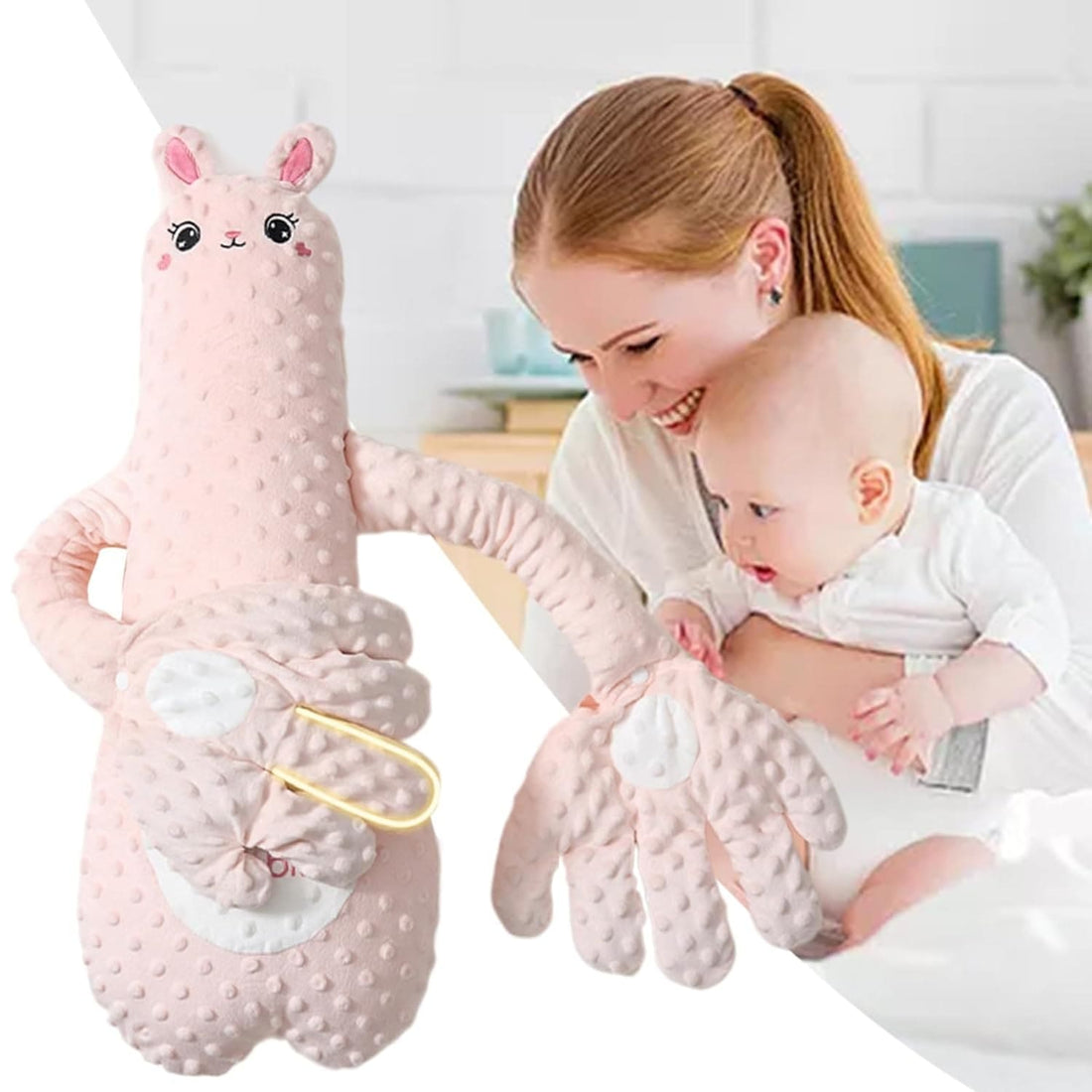 Snoozle Pluche Slaaphulp die Je Baby Zachtjes in Slaap Aait