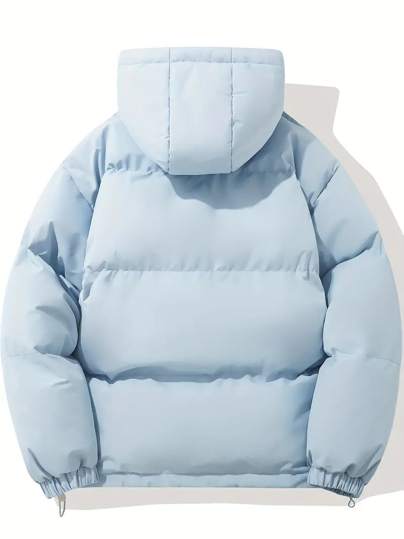 Dames Gevoerde Winterjas met Capuchon – Waterafstotend, Casual voor Koud Weer